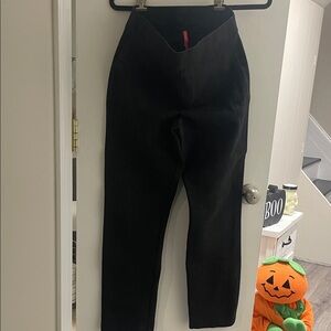 SPANX Black Boot Cut Pants